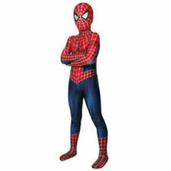 Other - Spider Superhero Kids Costume - Red and Blue